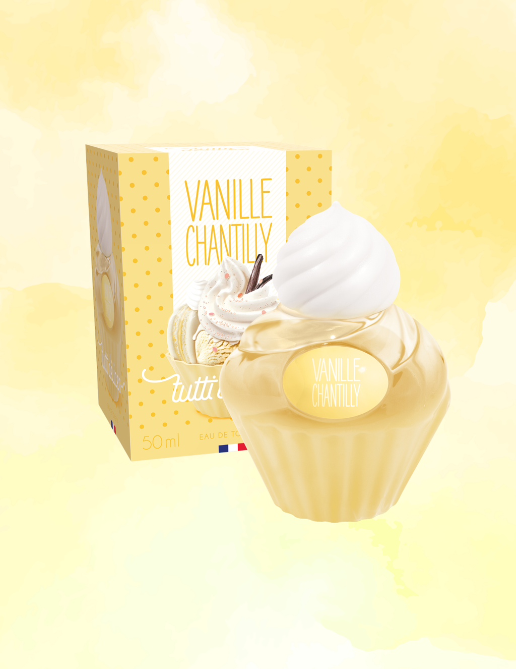 Vanilla Whipped Cream Cupcake Perfume 1.7 oz