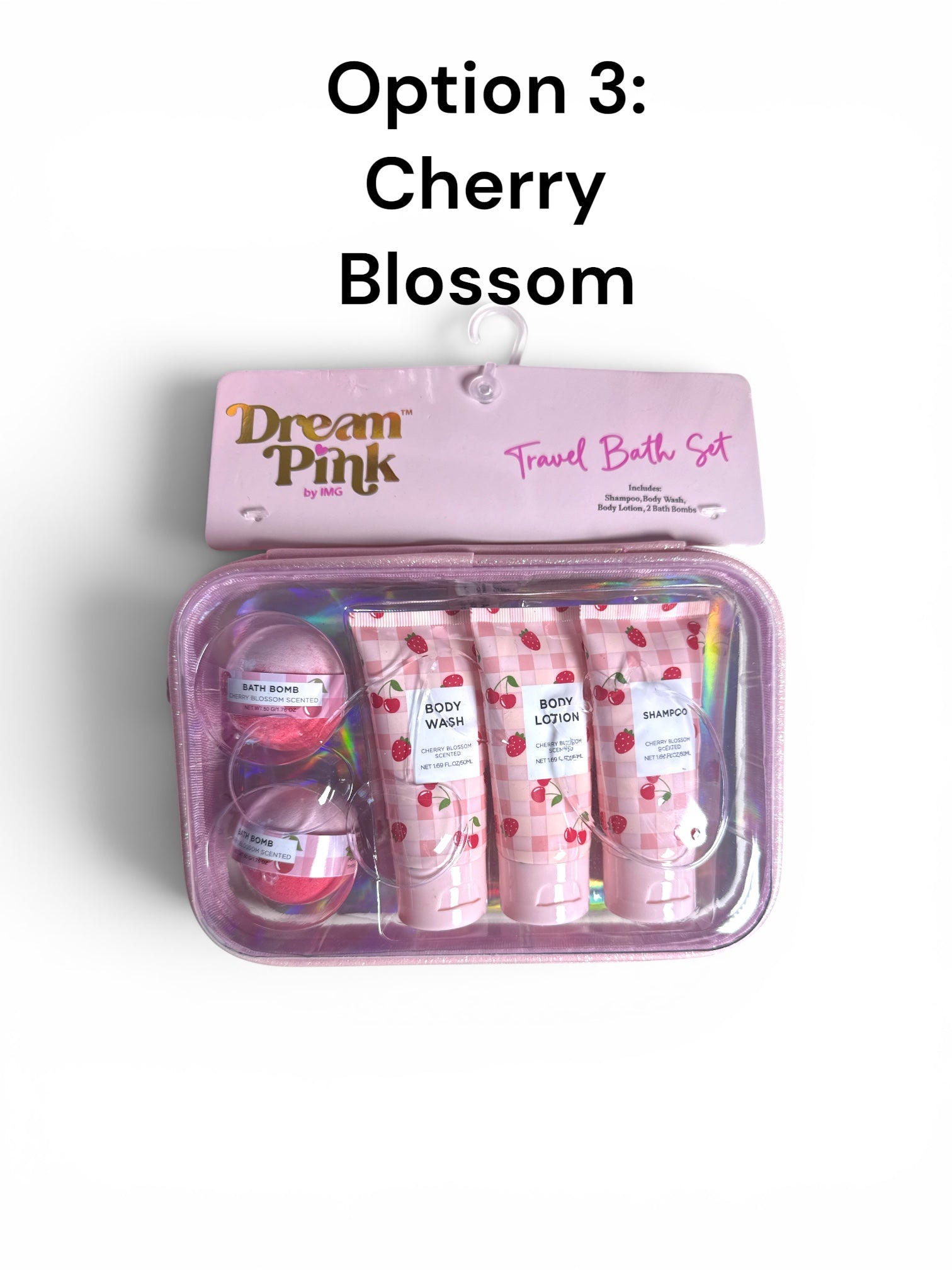 Dream Pink - Travel Bath Set