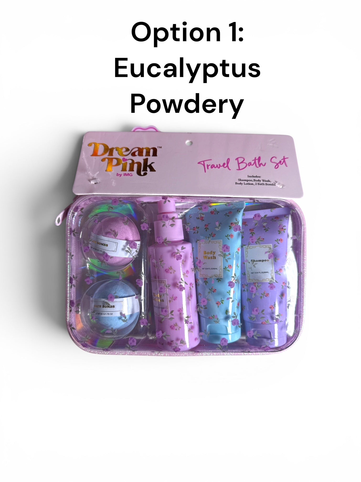Dream Pink - Travel Bath Set