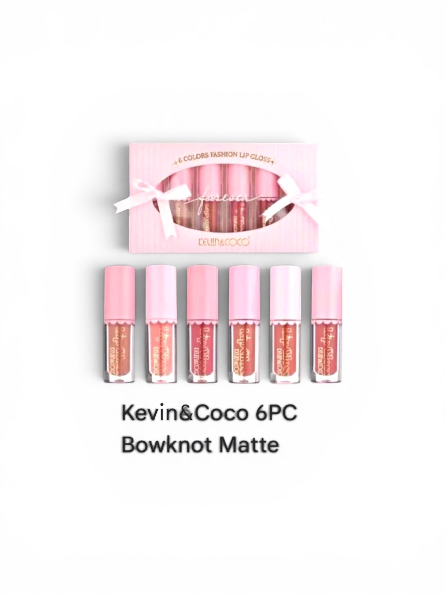 Kevin & Coco Bowknot Matte Nonsticky Lipgloss