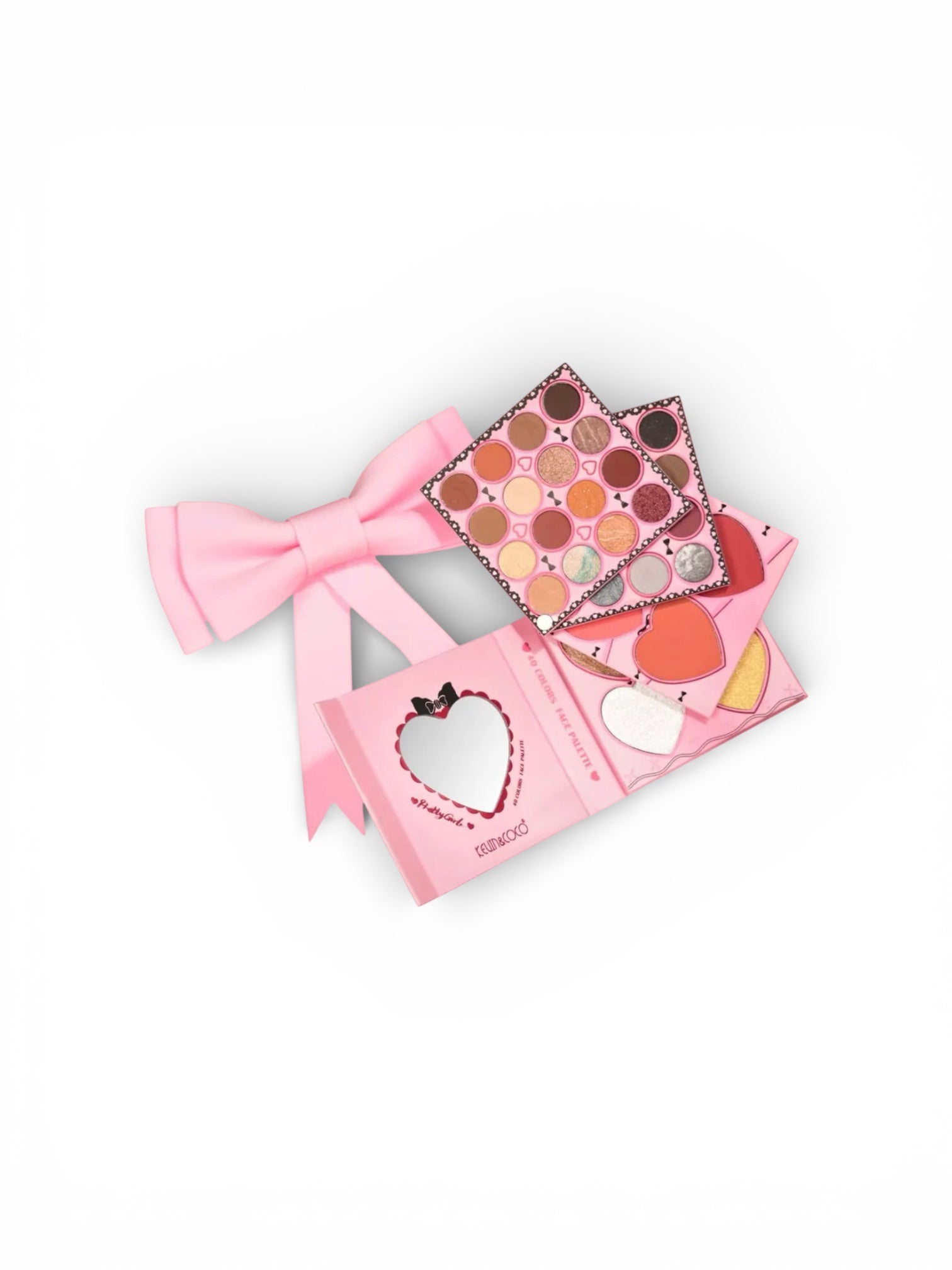K&C 'Bow' Pretty Girl 40 Color Eyeshadow Book