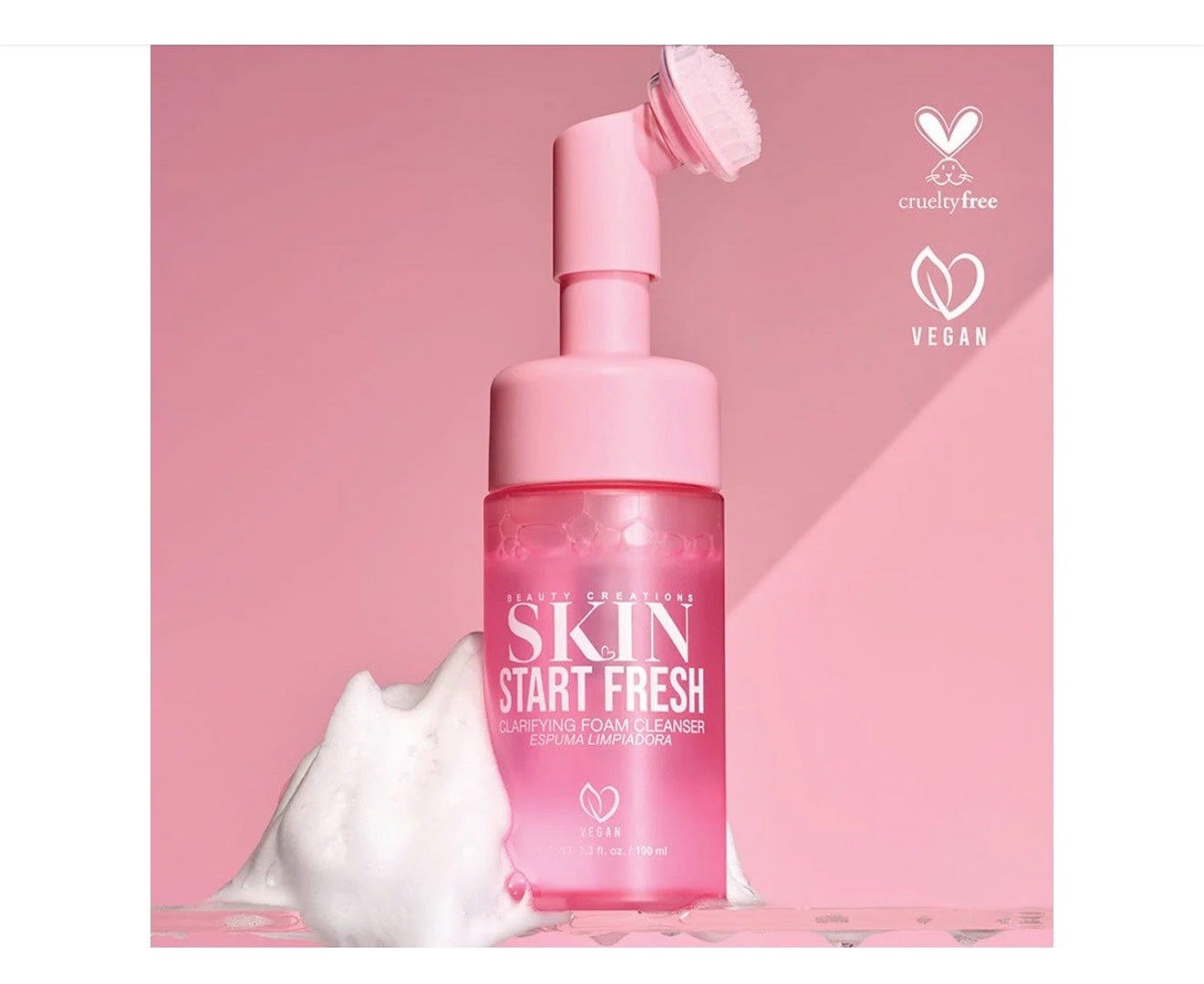 Beauty Creations Clarifying Foam Cleanser