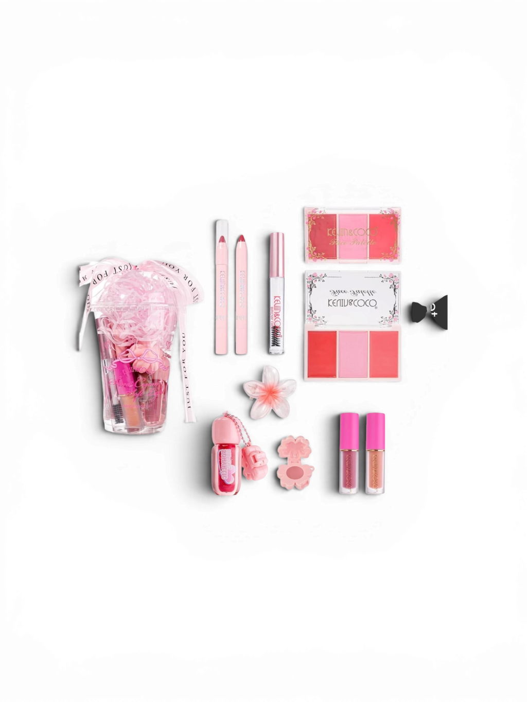 Kevin & Coco Sweet Cream Soft Light Makeup Set Cup