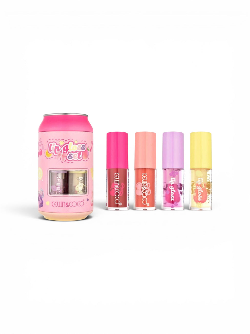 Kevin & Coco Soda Can Lip Gloss Set