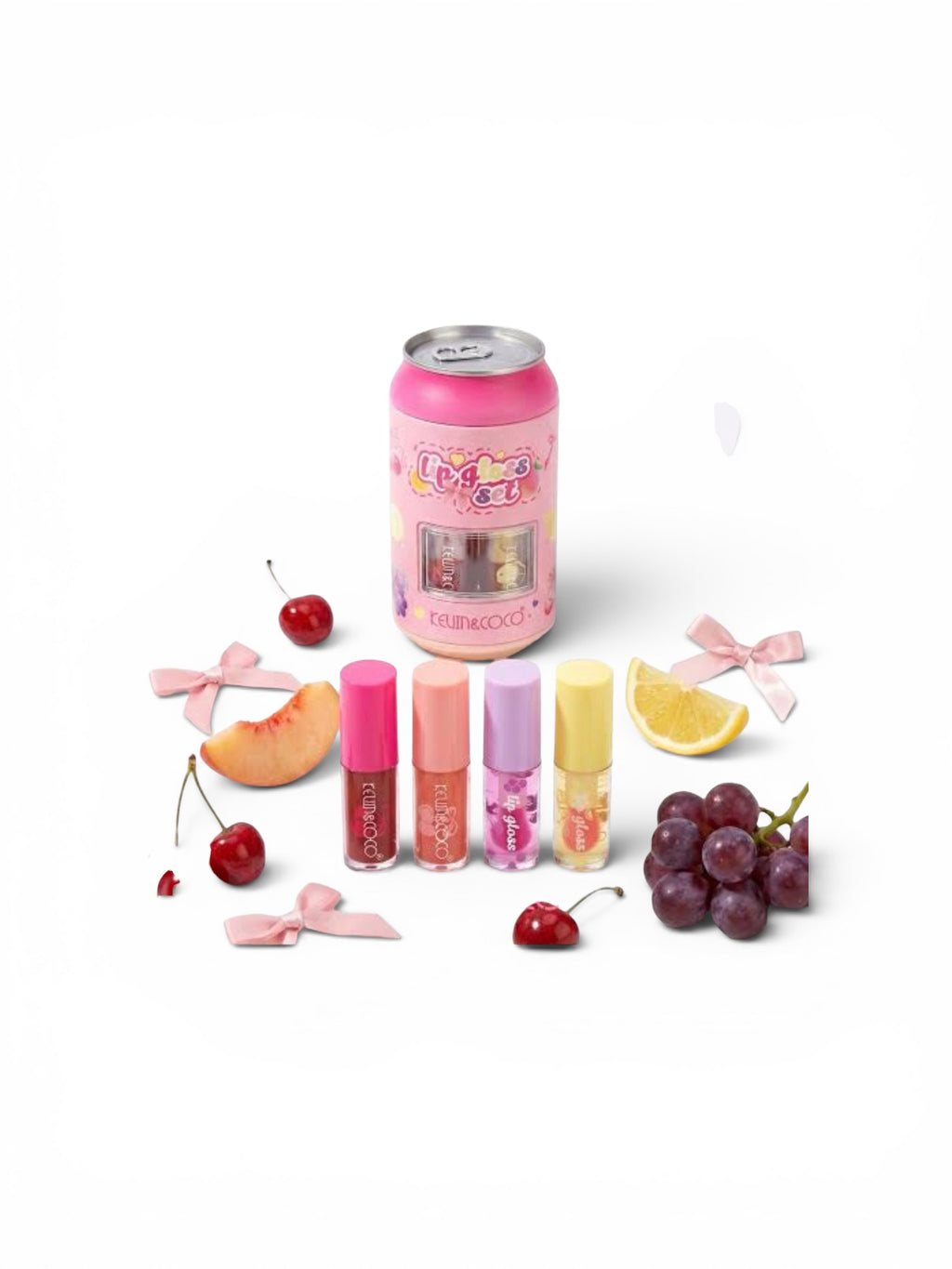 Kevin & Coco Soda Can Lip Gloss Set