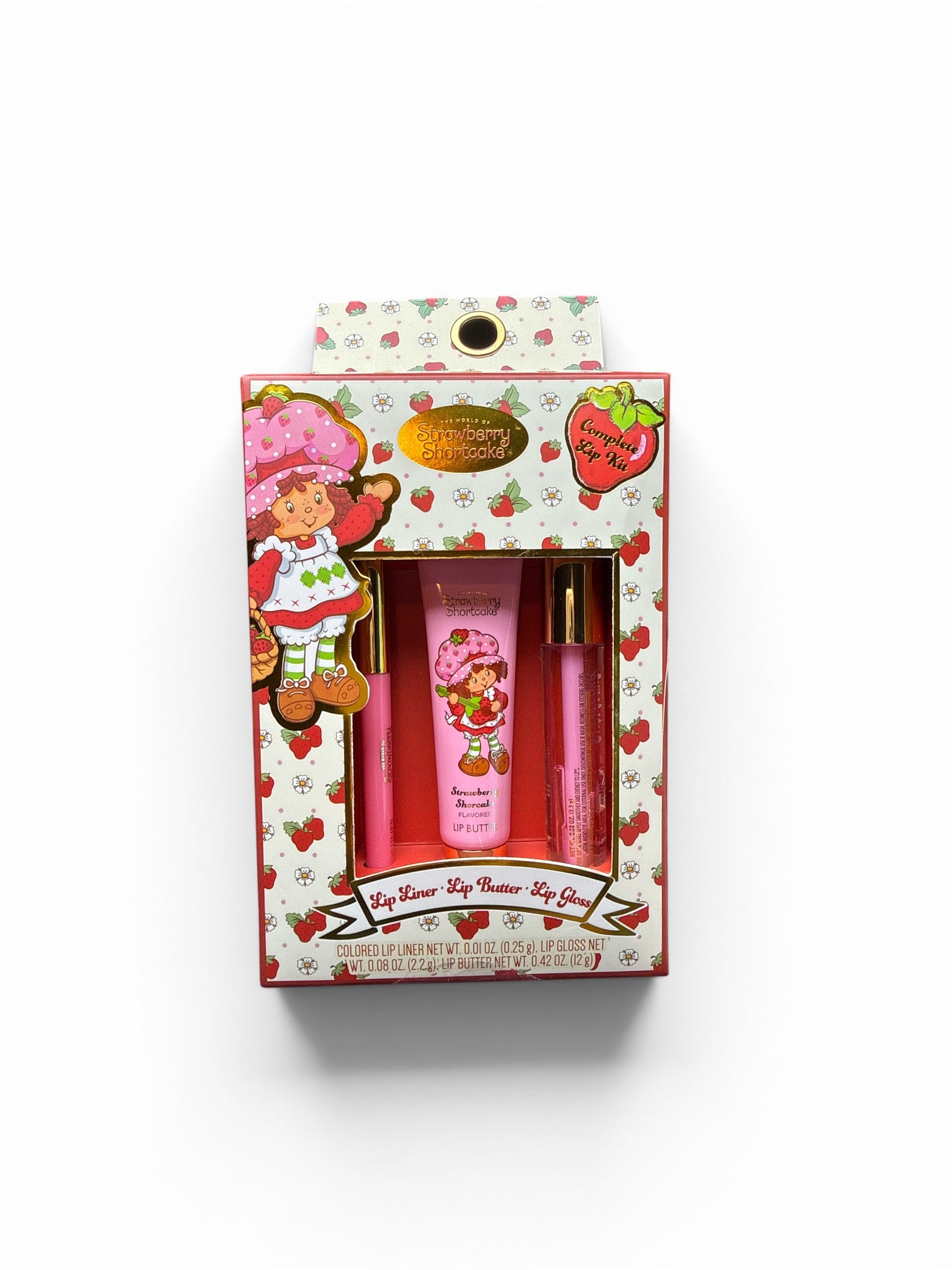 Strawberry Shortcake Lip Kit - Lip Liner Lip Butter Lip Gloss