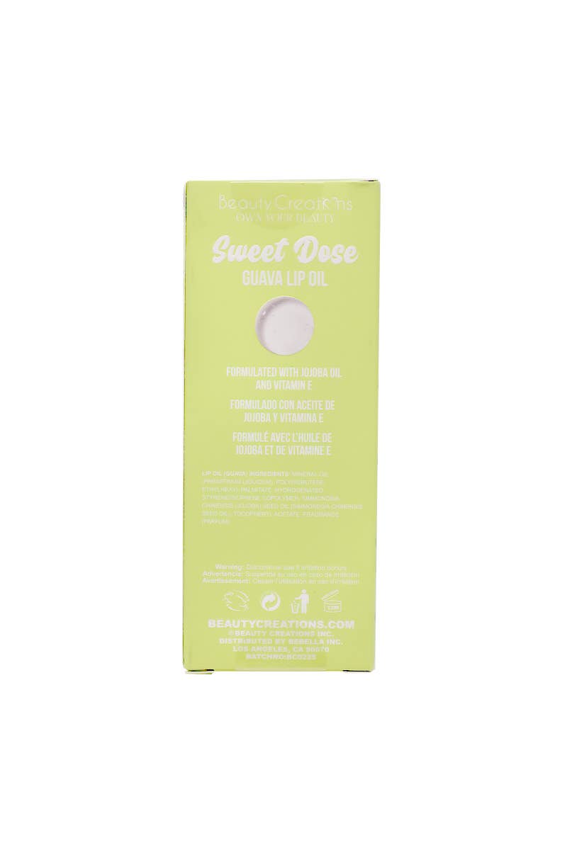 Beauty Creations LO-10 Guava Sweet Dose Lip Oil